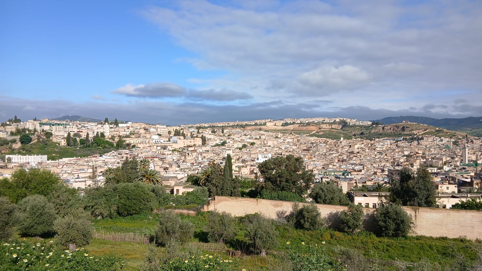 Moroccan desert scenery